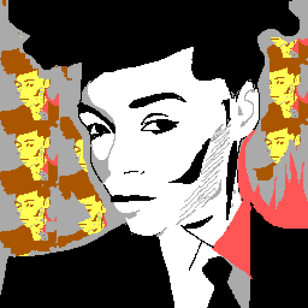 EGA rendering of the cover for Janelle Monáe - Tightrope (feat. Big Boi)
