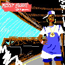 EGA rendering of the cover for Missy Elliott - Work It