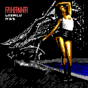 EGA rendering of the cover for Rihanna - Umbrella