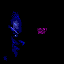 EGA rendering of the cover for The Knife - Silent Shout